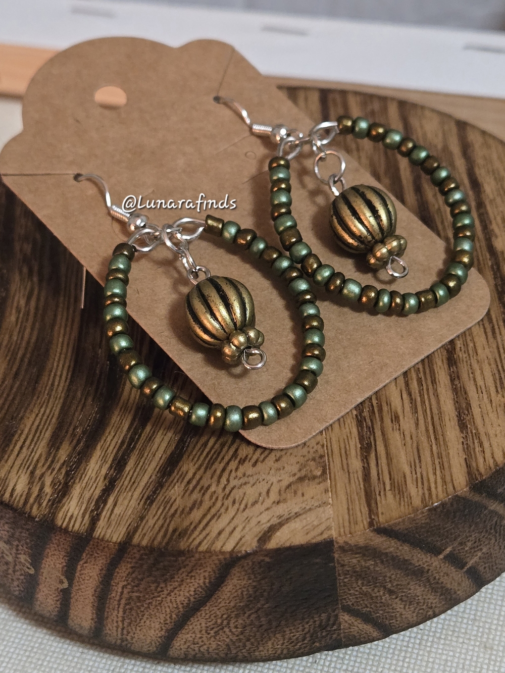 Handmade - Cactus Garden Hoops